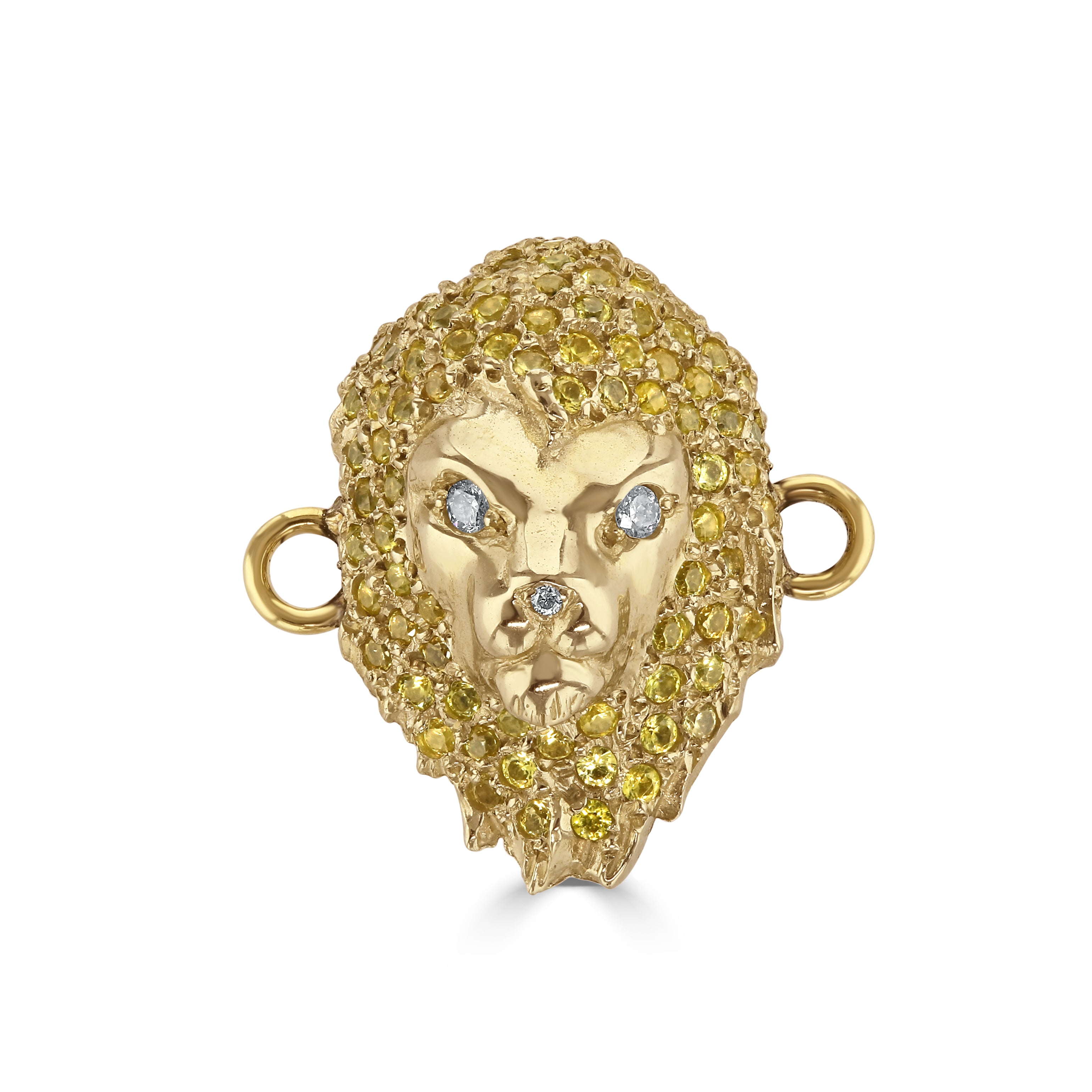 Lion 18ct Gold Charm