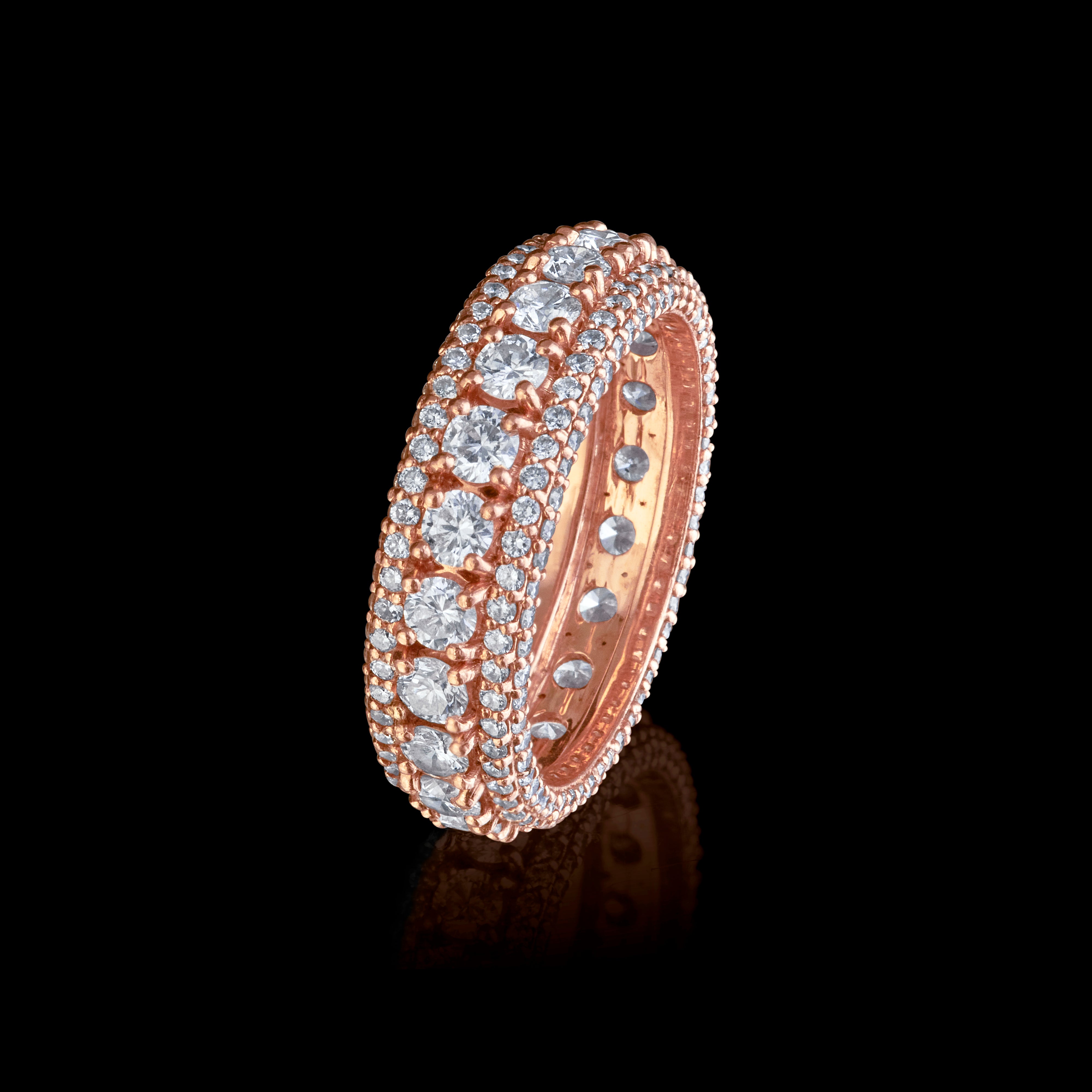 Crowned Prince Diamond ring