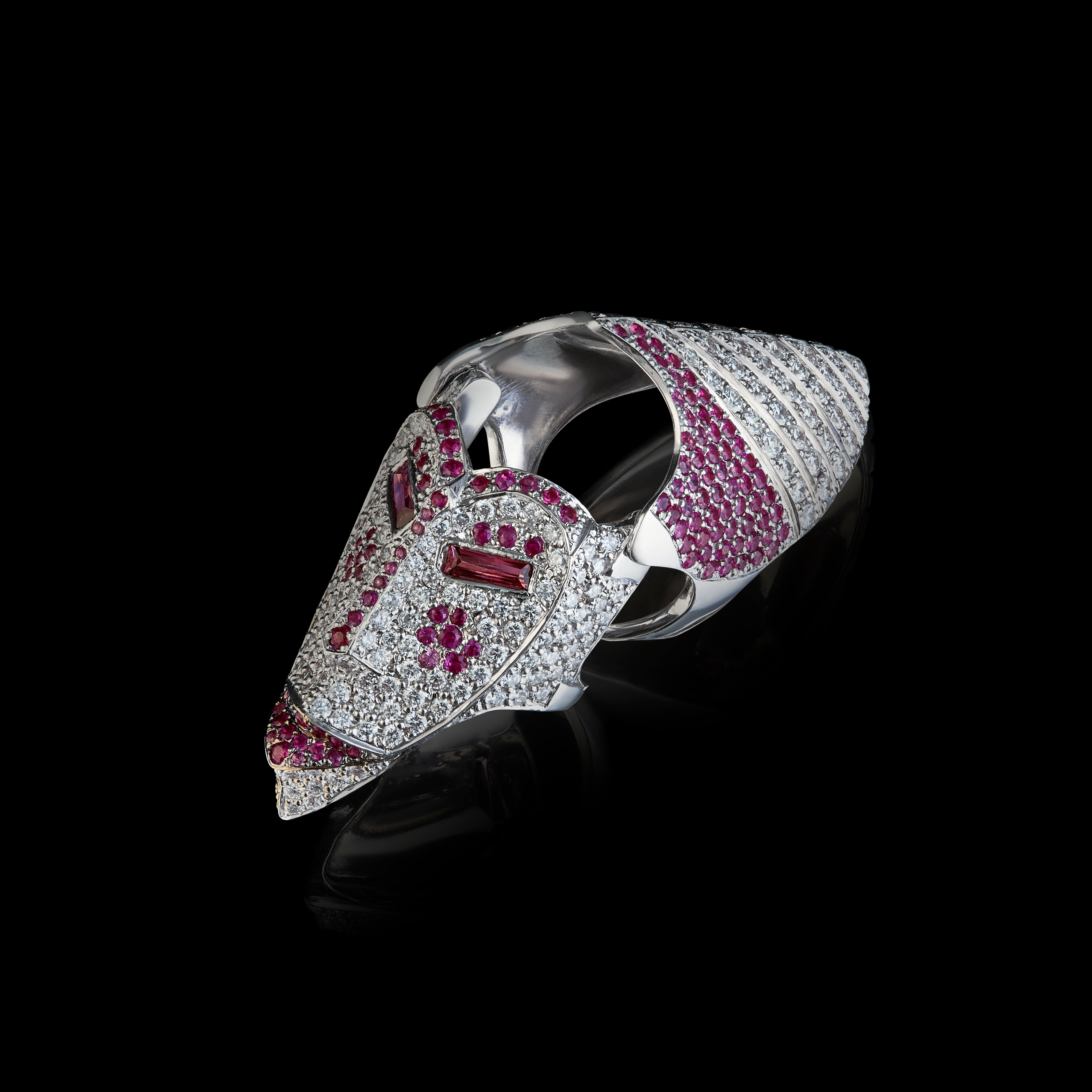 Mask Ring (Hidden Queen Edition) Off Catalogue Piece