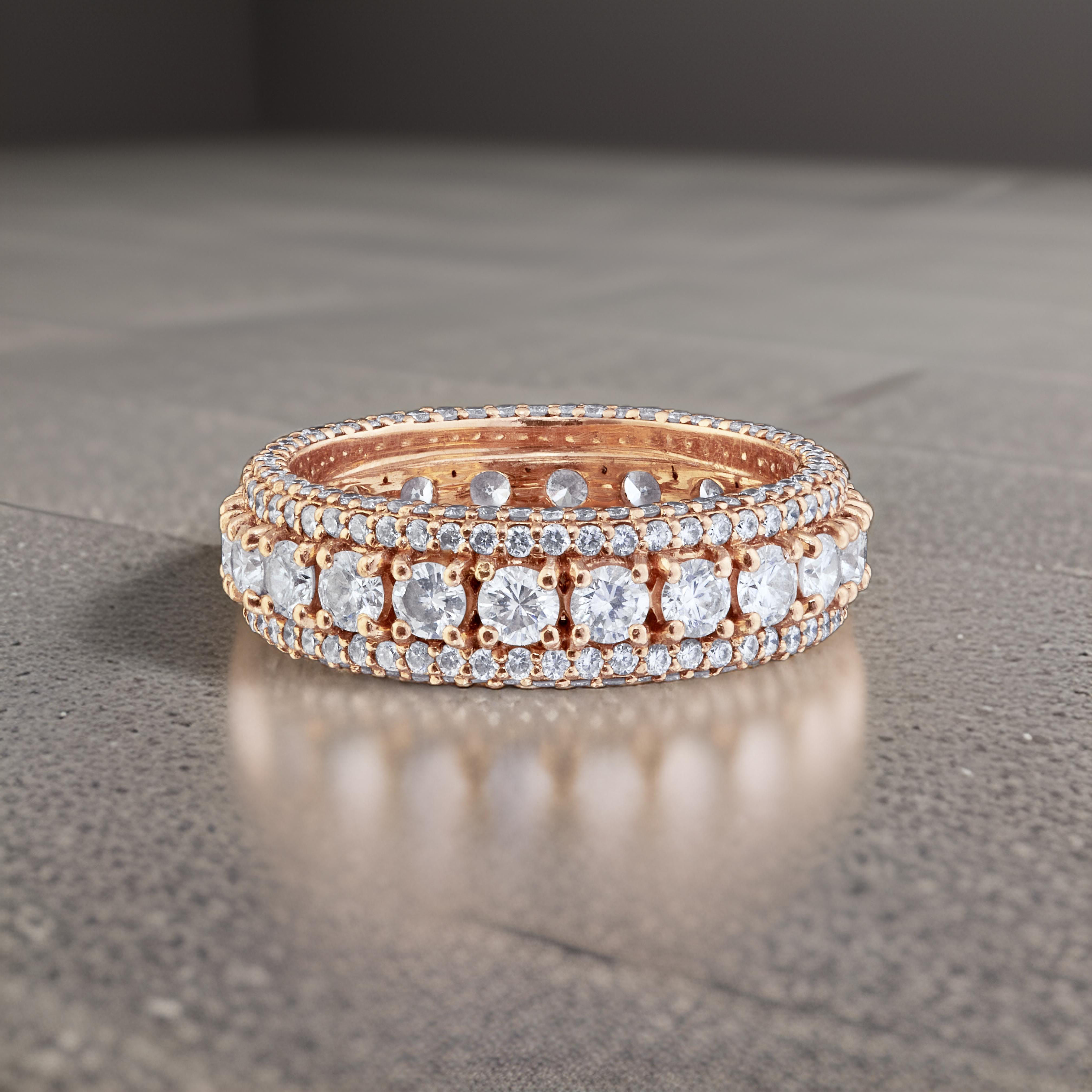 Crowned Prince 18ct Gold Diamond Ring