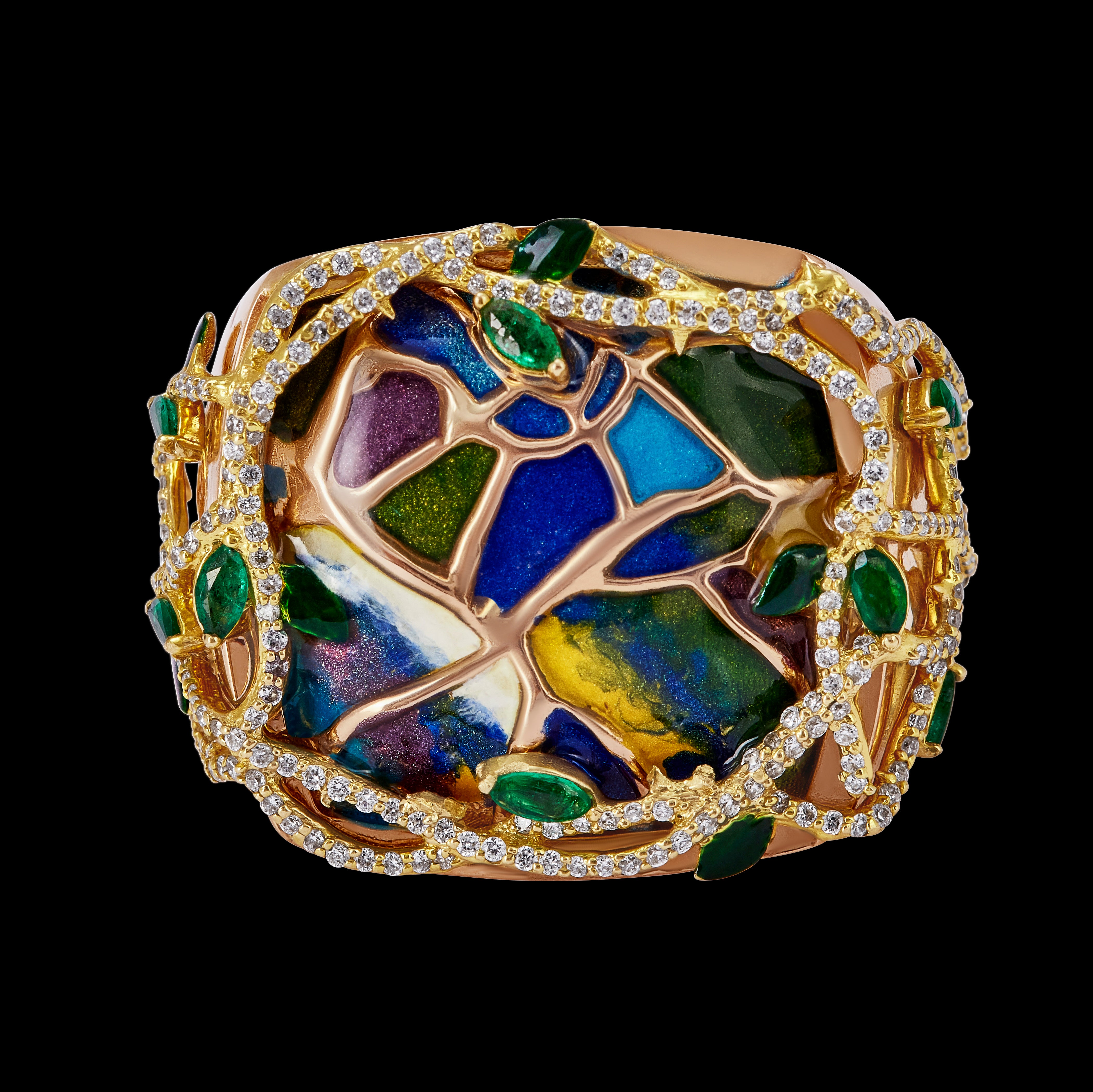 Royal De-Vine Enamel Potion Ring