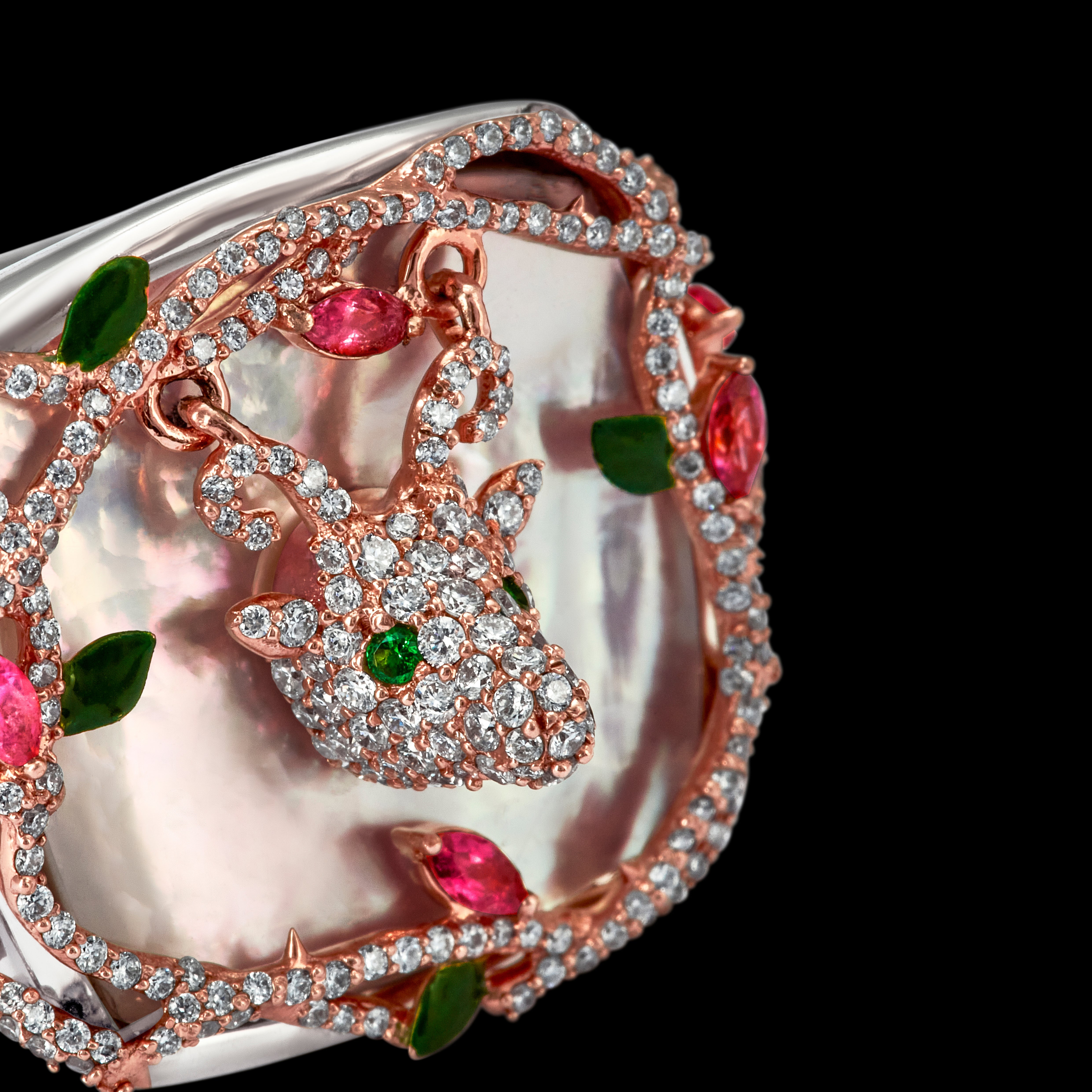 Royal De-Vine Safari Enchanted Gazelle Ring