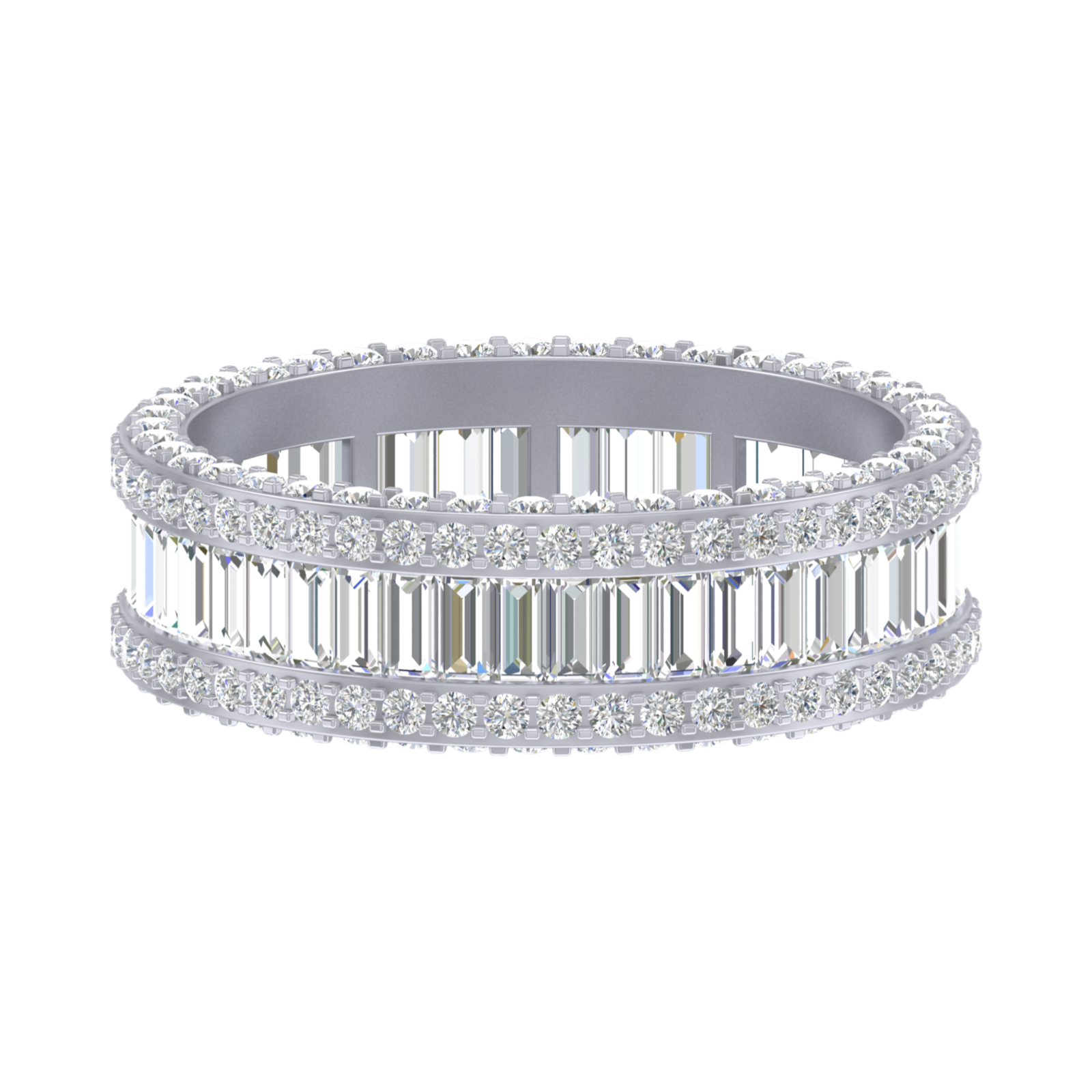 360 Degree Eternity Band