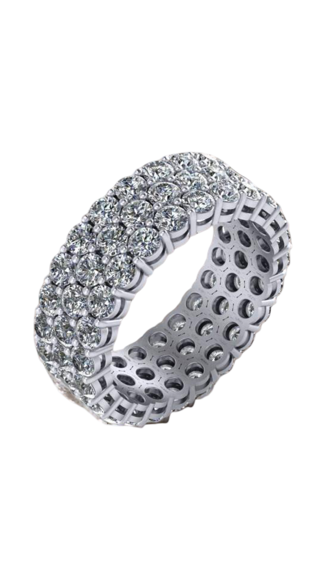 Diamond Pointer Eternity Band