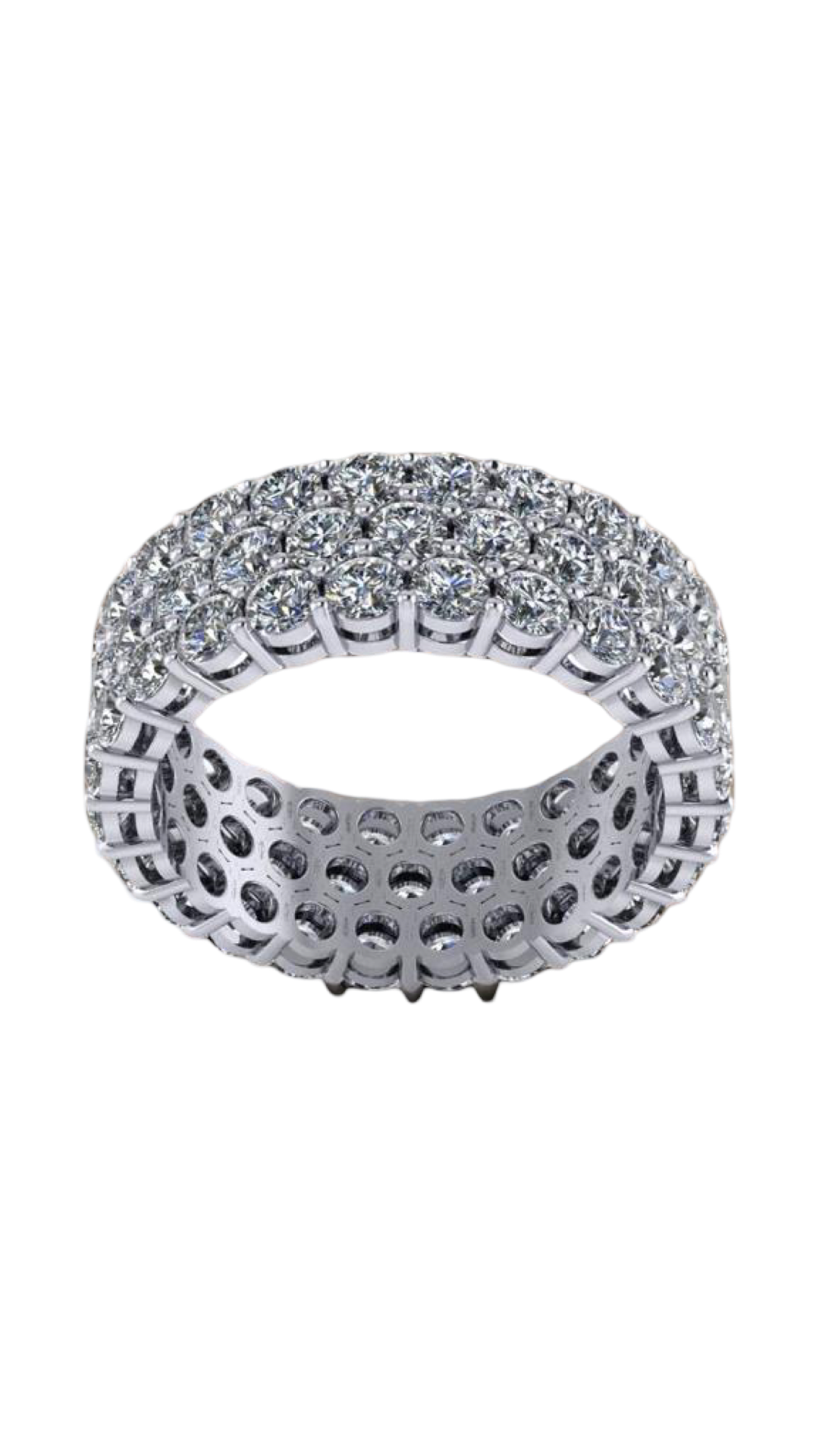 Diamond Pointer Eternity Band