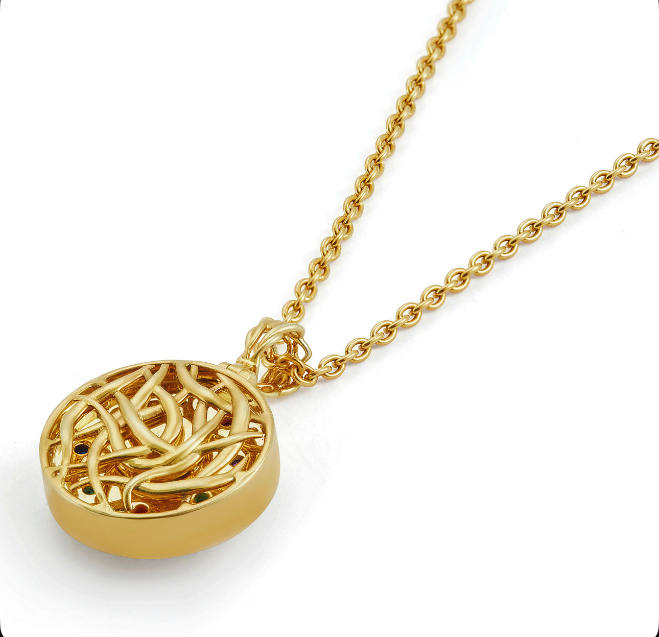 Galaxy Motion Star Kinetic Necklace