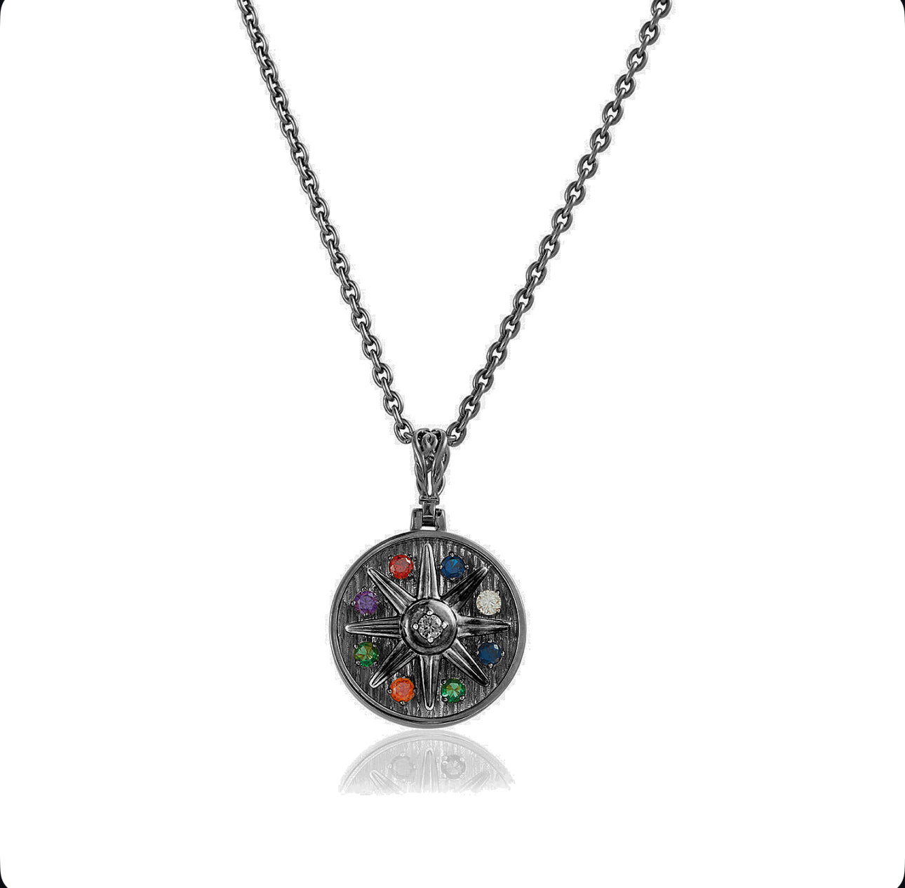 Galaxy Motion Star Kinetic Necklace