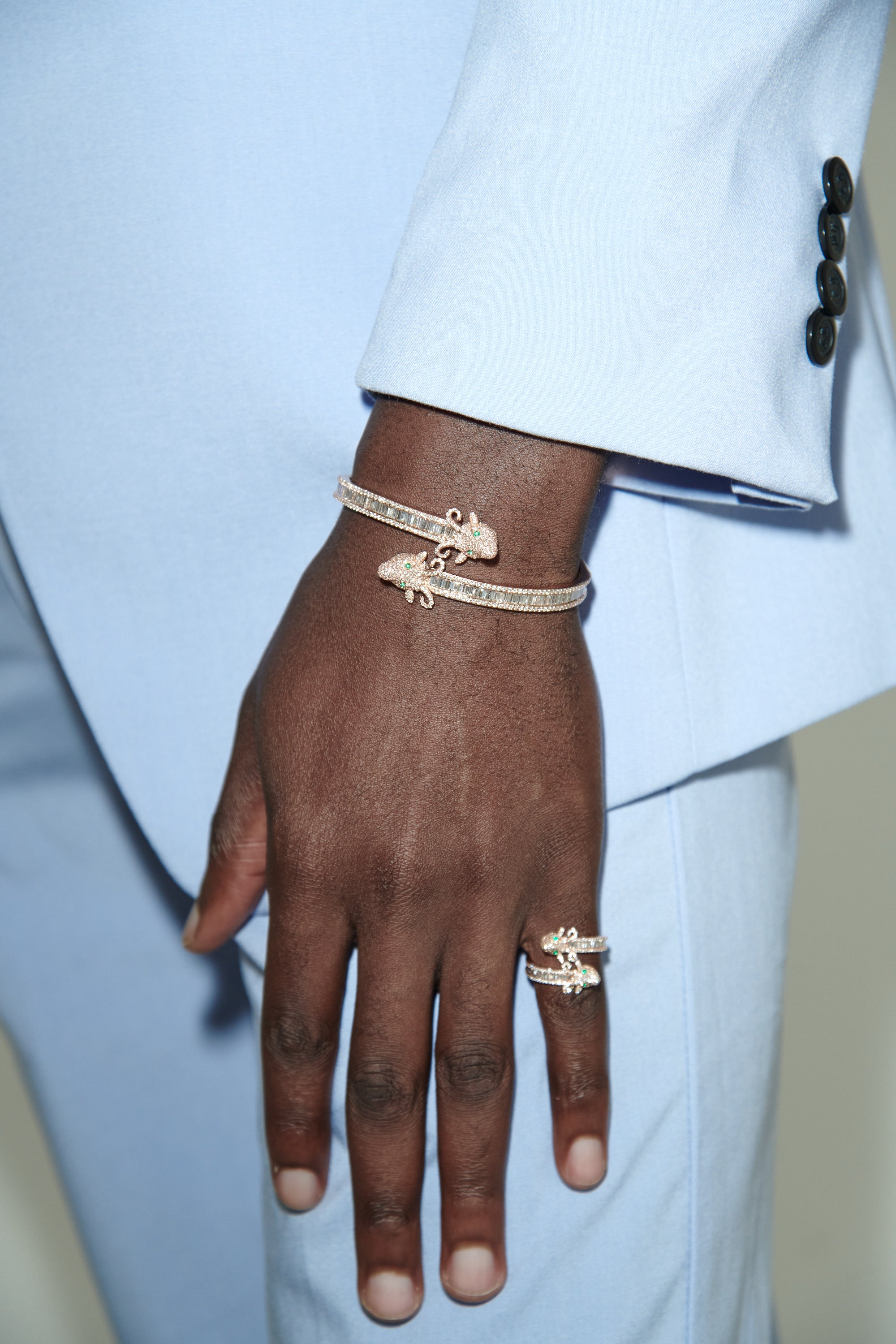 Graceful Gazelle Diamond Ring