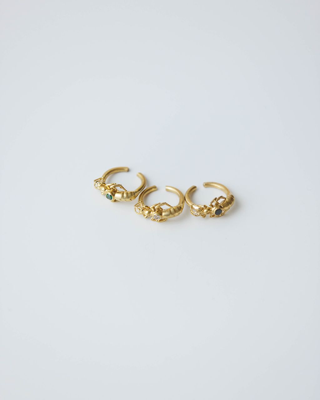 Sterling Silver African Rove beetle ring