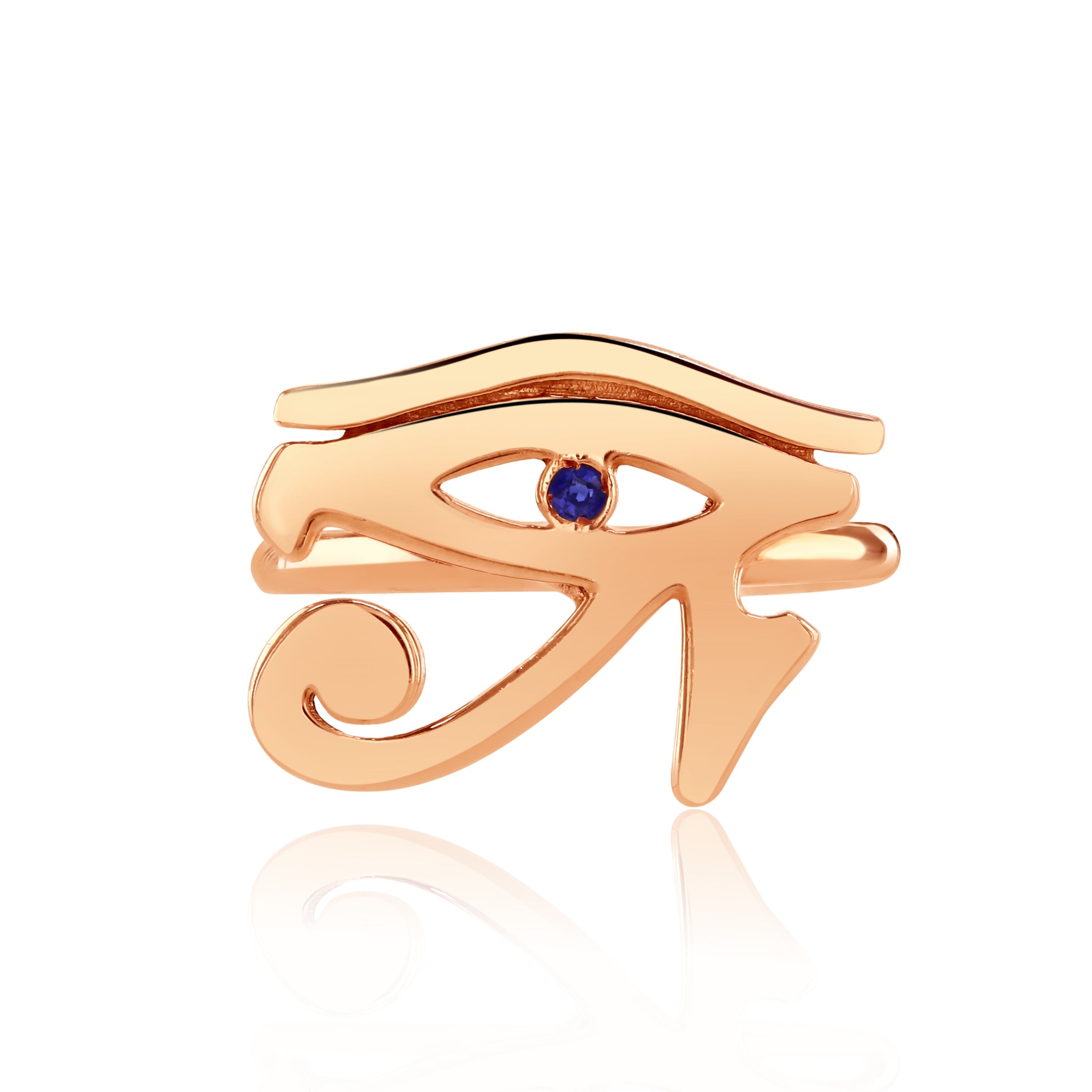 Eye of Horus 18ct Gold Ring