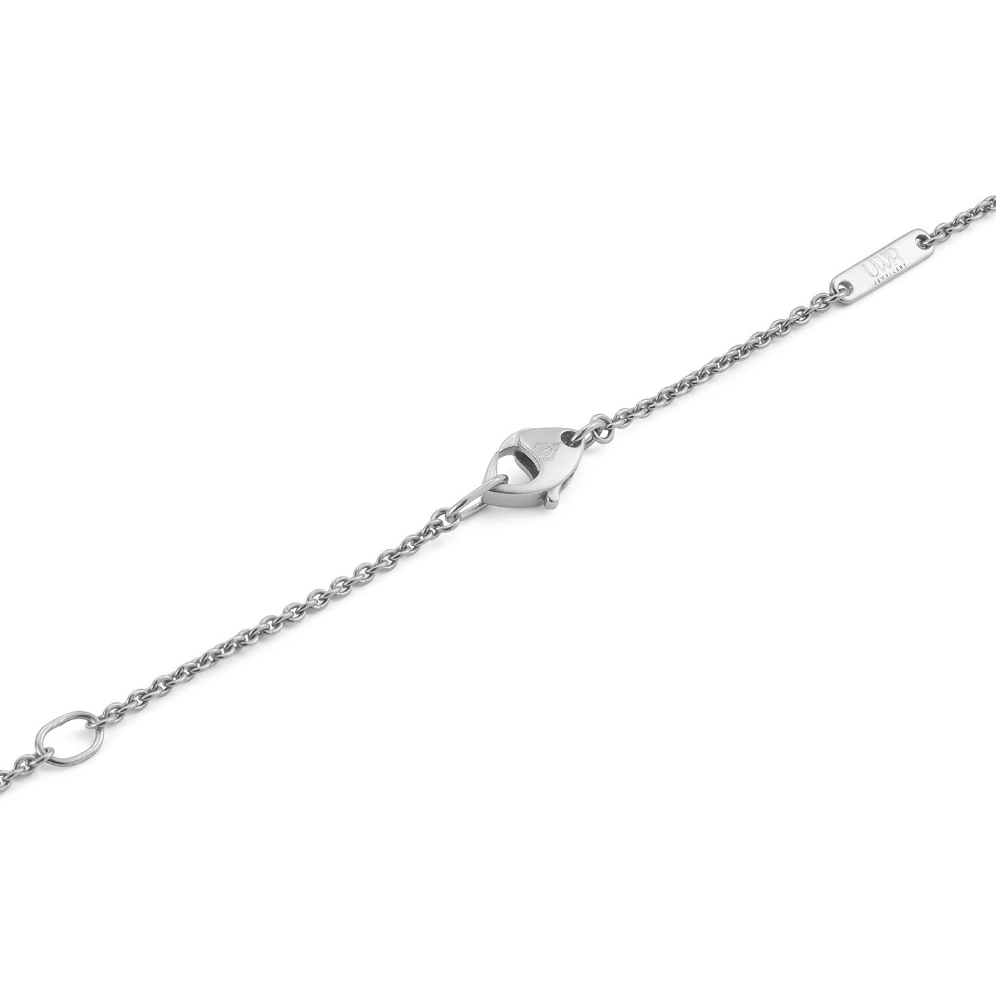Galaxy Motion Star Kinetic Necklace Platinum Moon