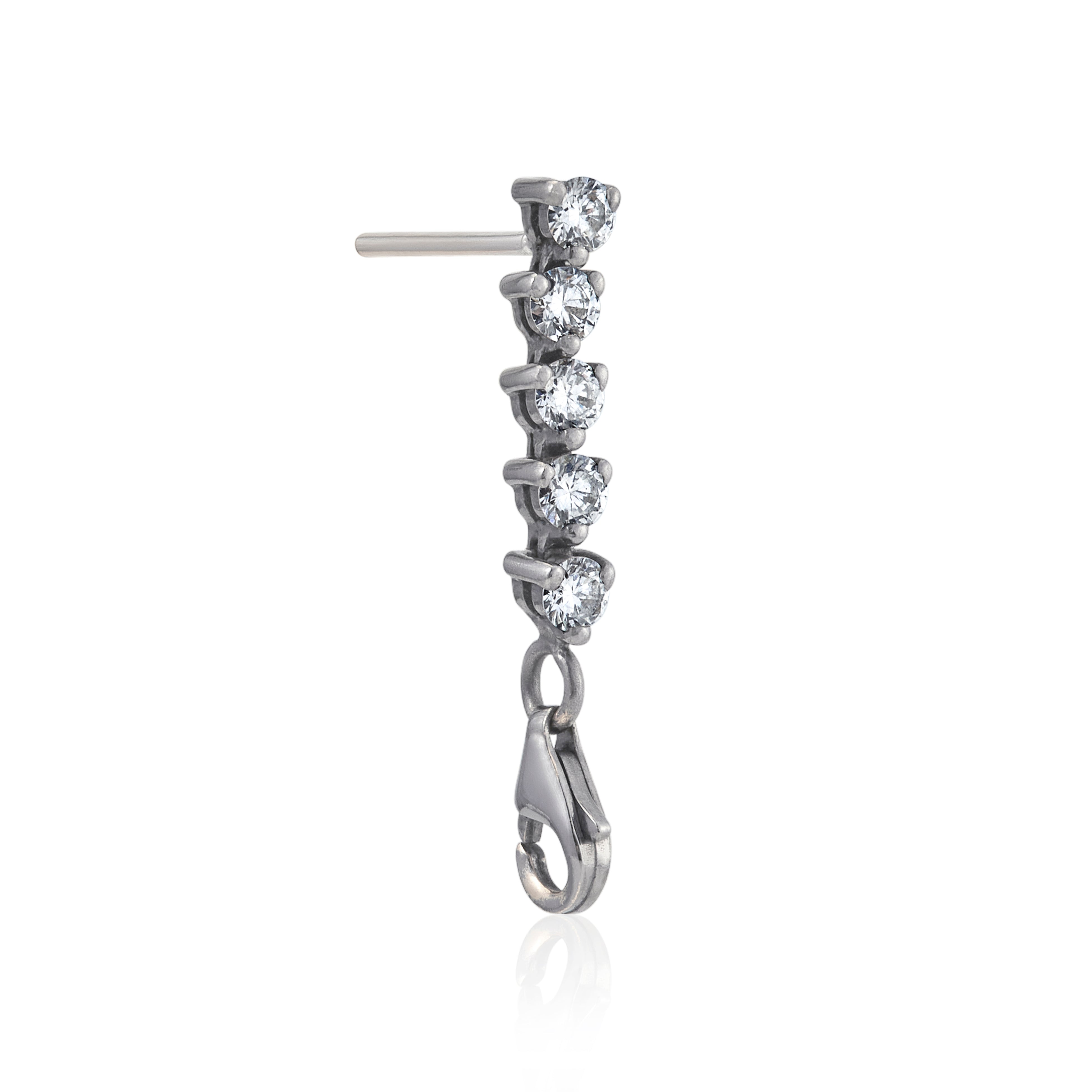 Gorilla 18ct Gold Drop Earrings