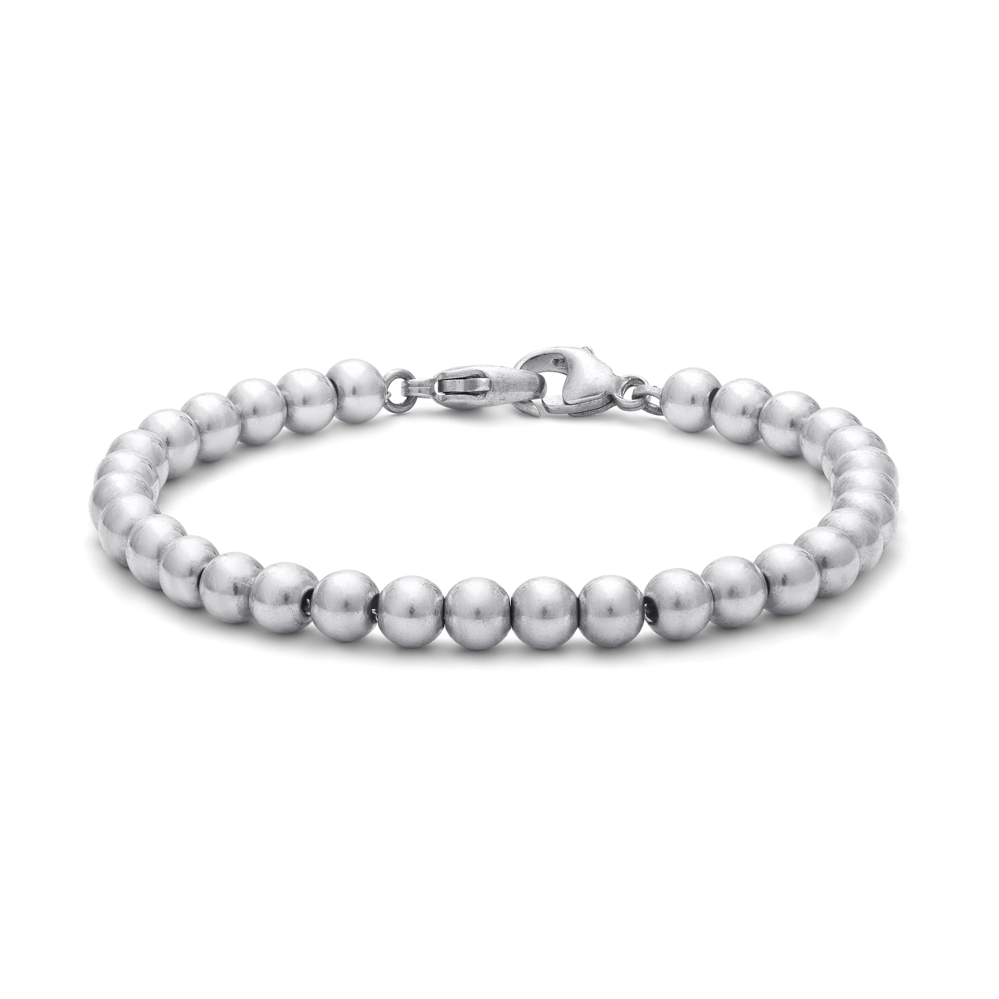 Beaded 18ct White Gold Bracelet