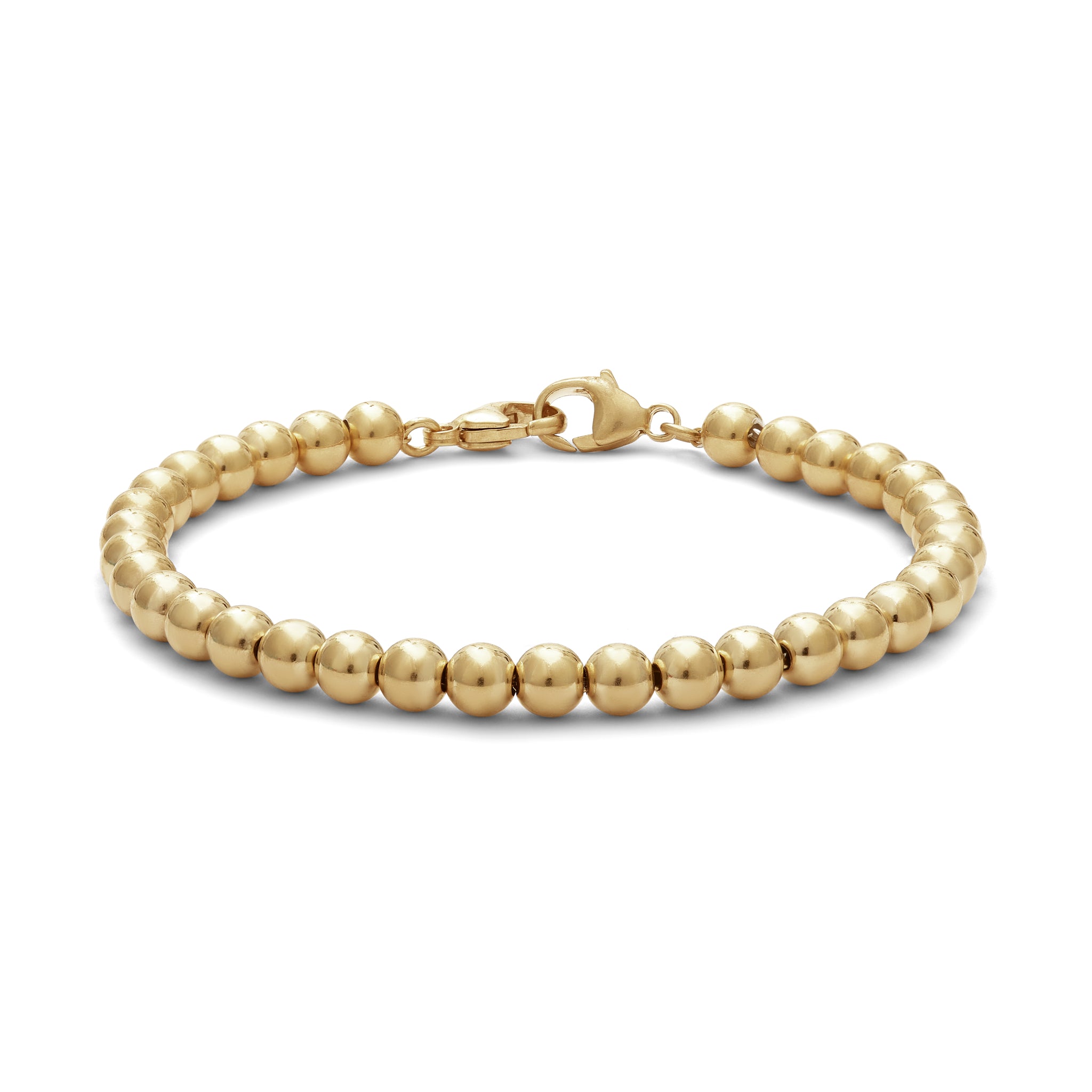 Sterling Silver Beaded Bracelet