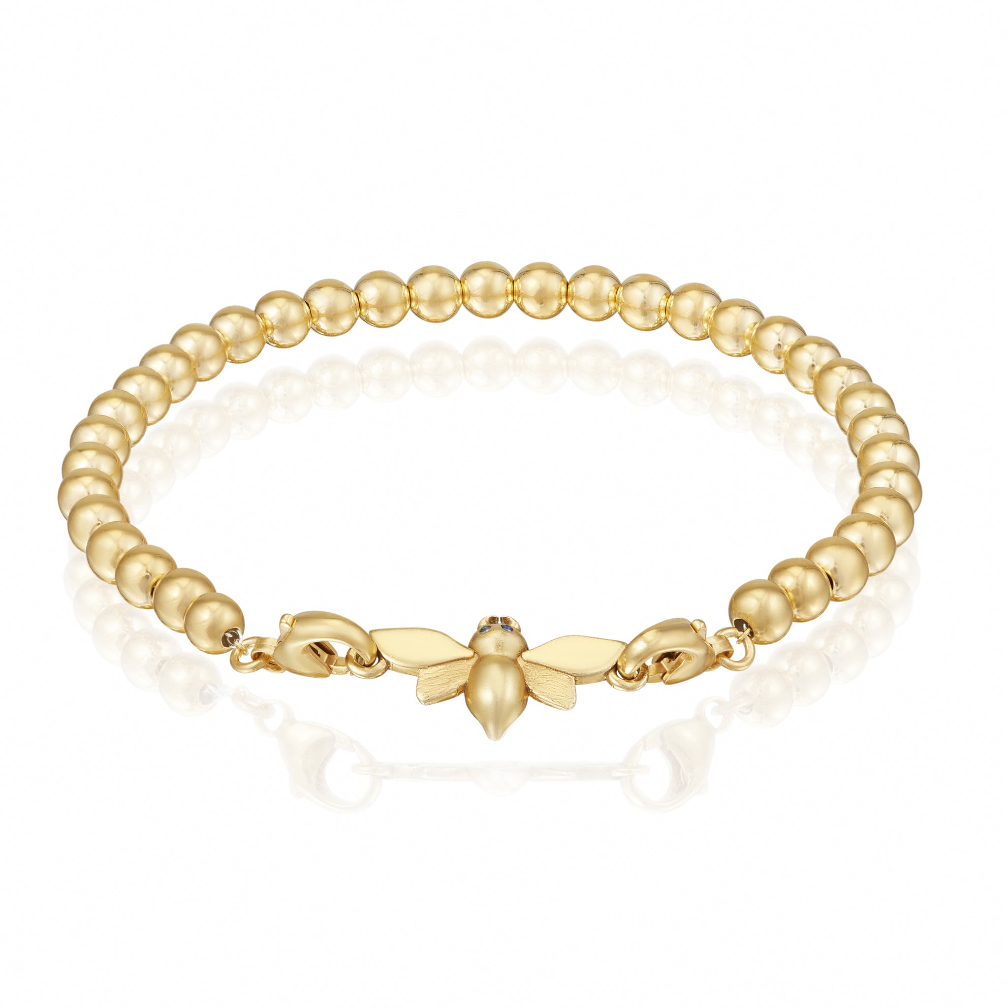 Beaded Bracelet 18ct Yellow Gold
