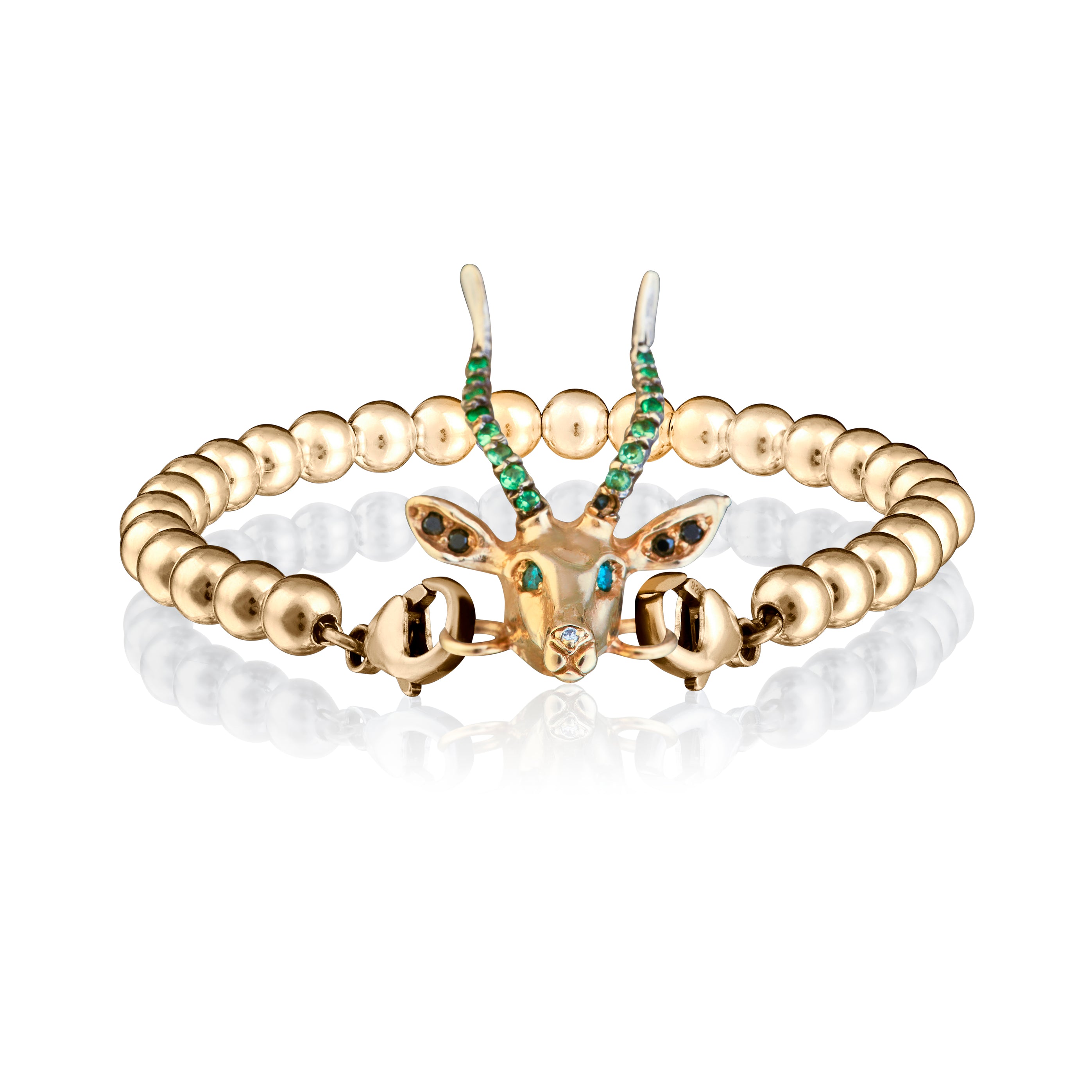 Beaded Bracelet 18ct Yellow Gold