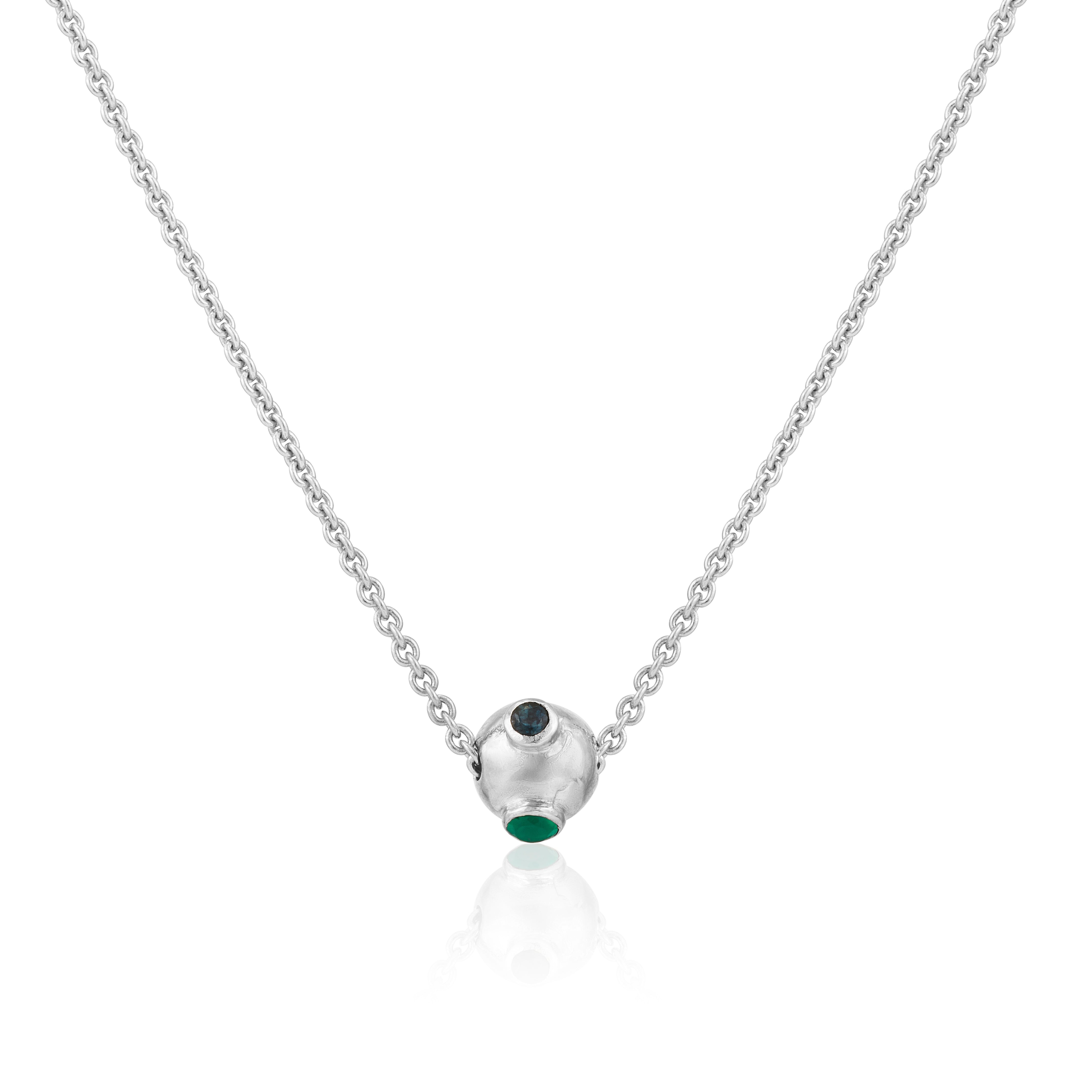 DNA 18ct Gold Gemstone Necklace
