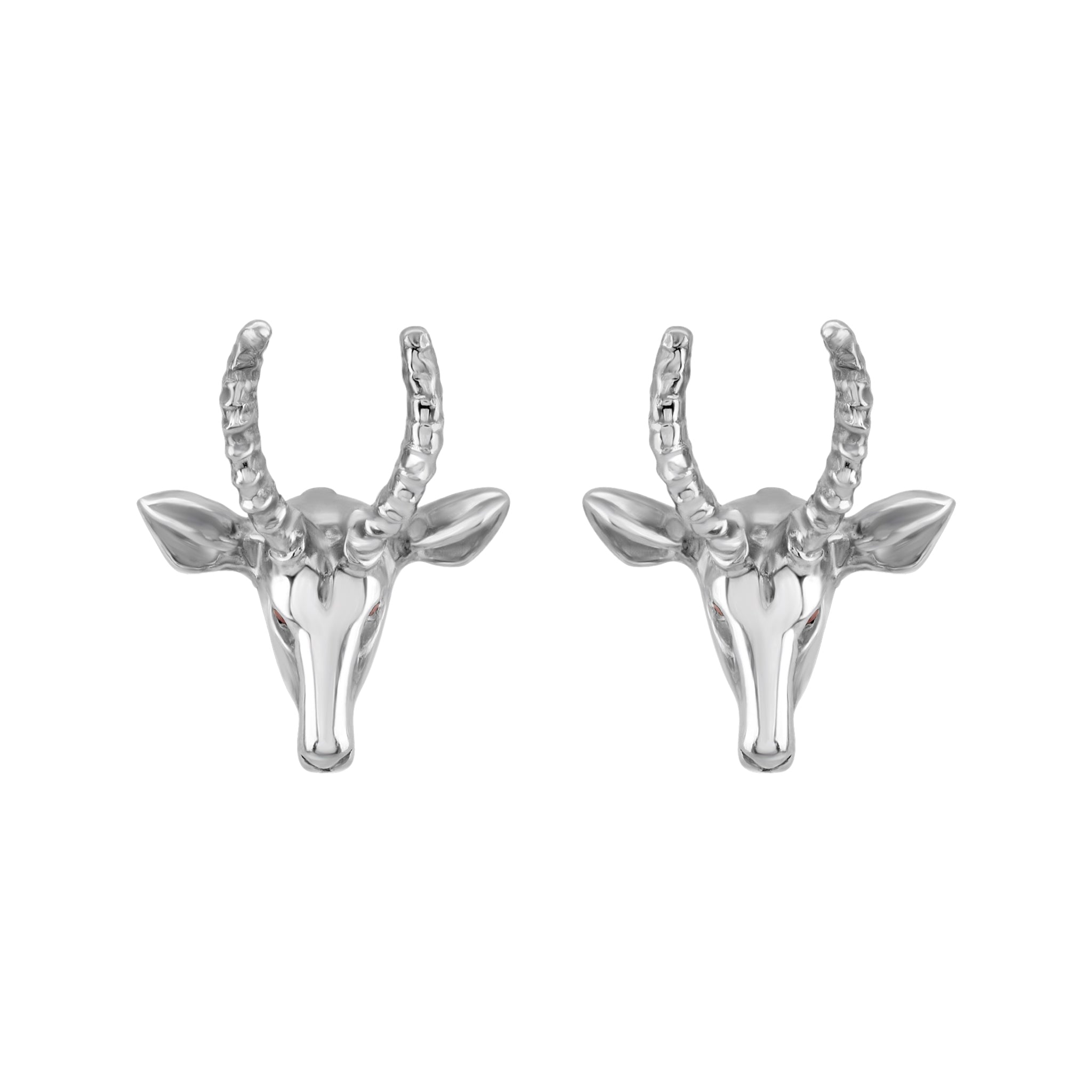 Gazelle Safari Cufflinks Sterling Silver