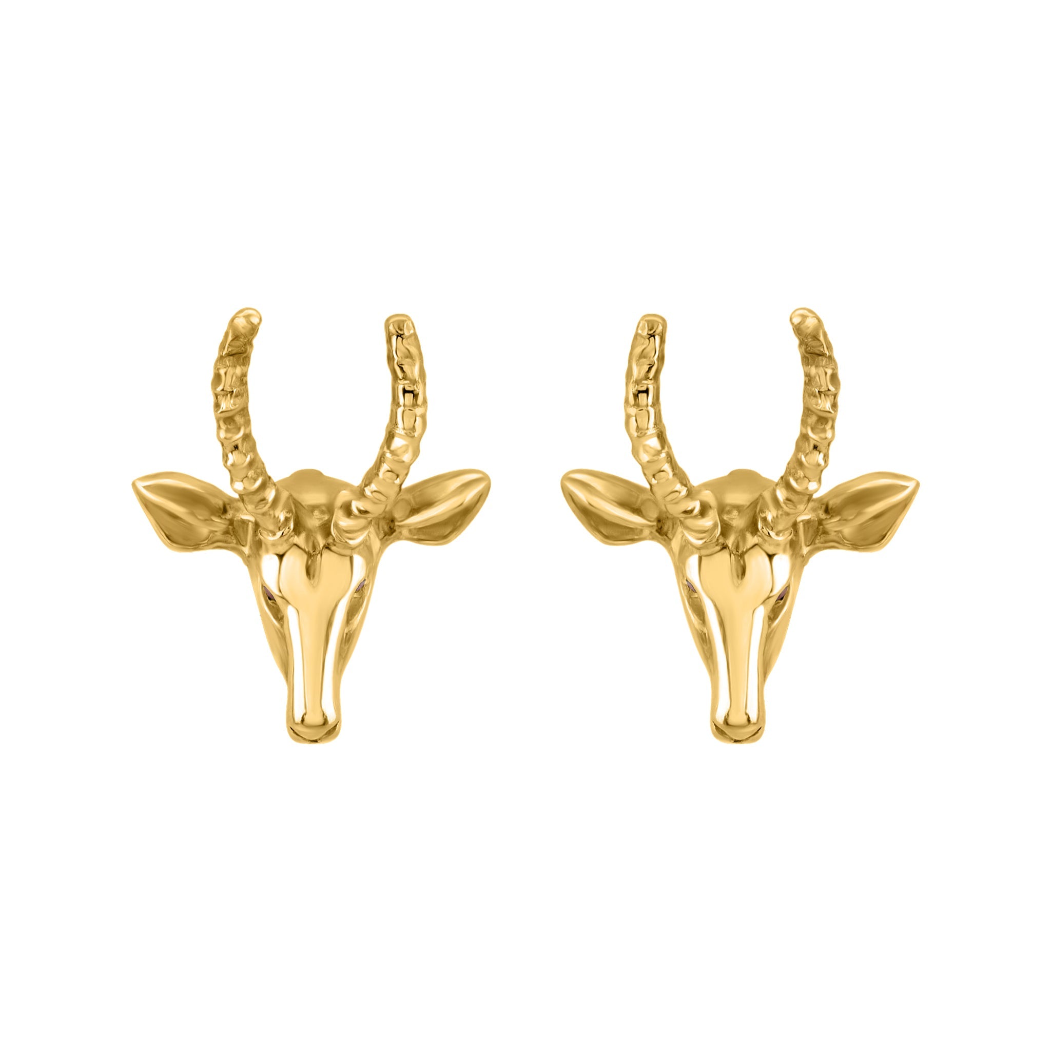 Gazelle 18ct Gold Stud Earrings