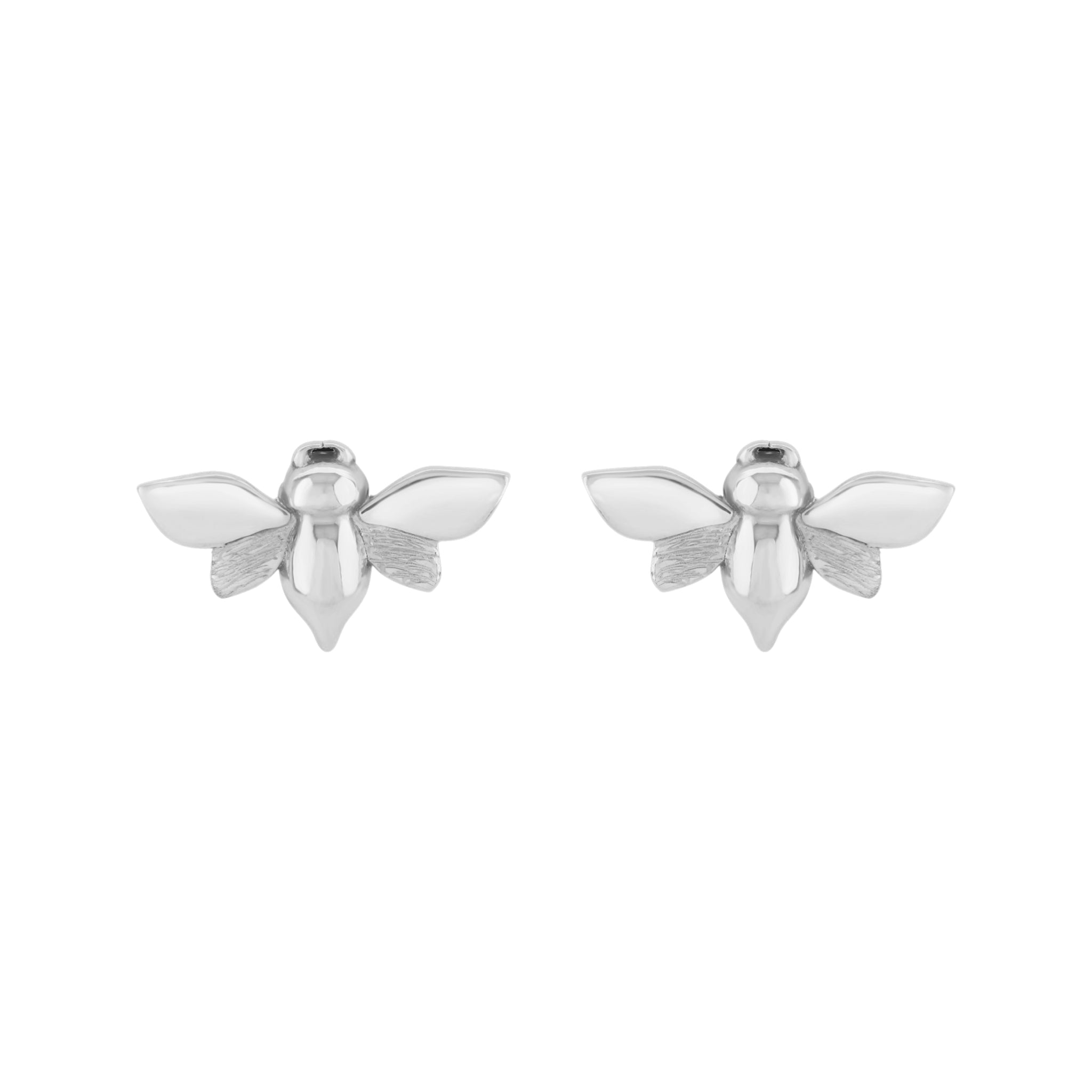 18ct Gold Bee Earrings