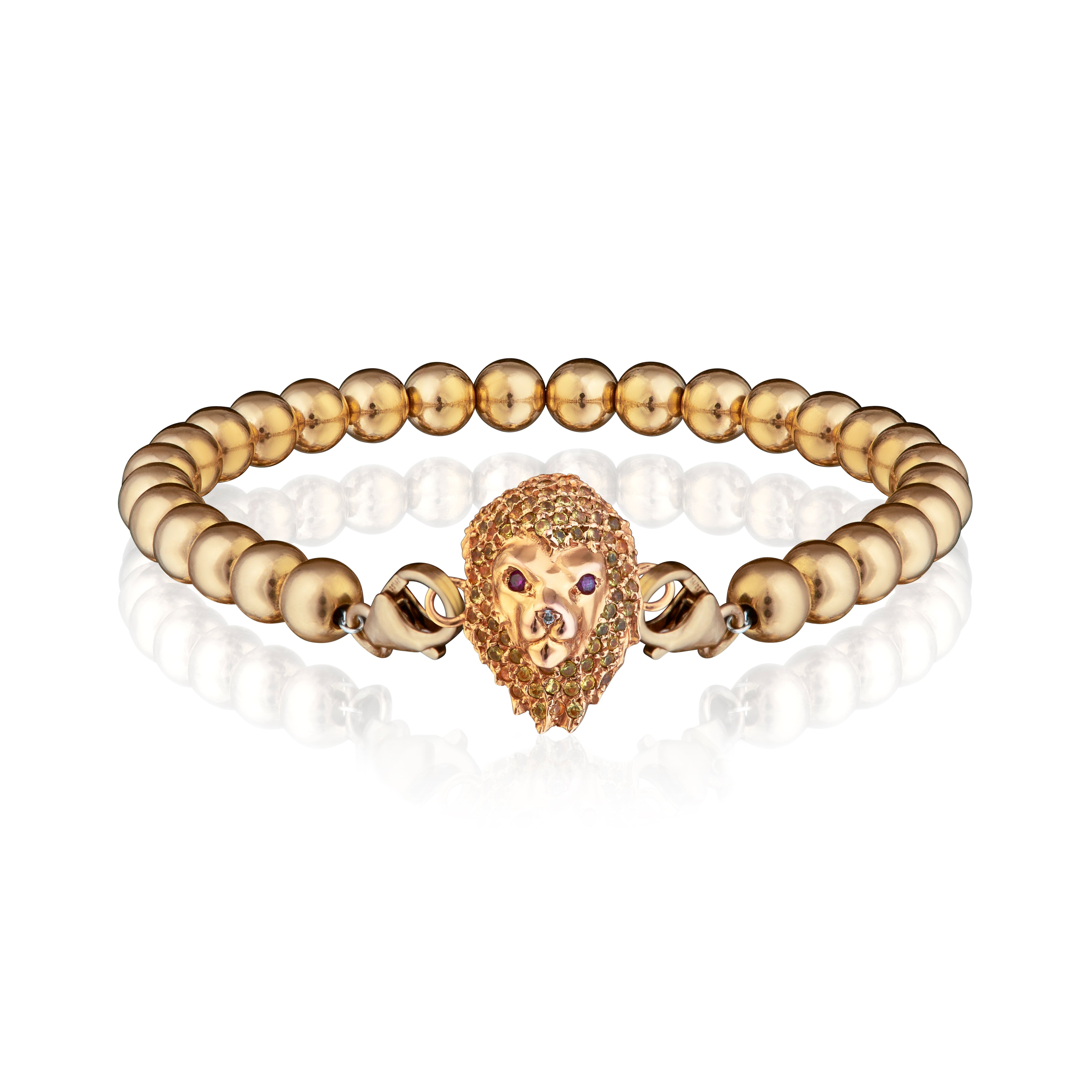 Lion 18ct Gold Charm