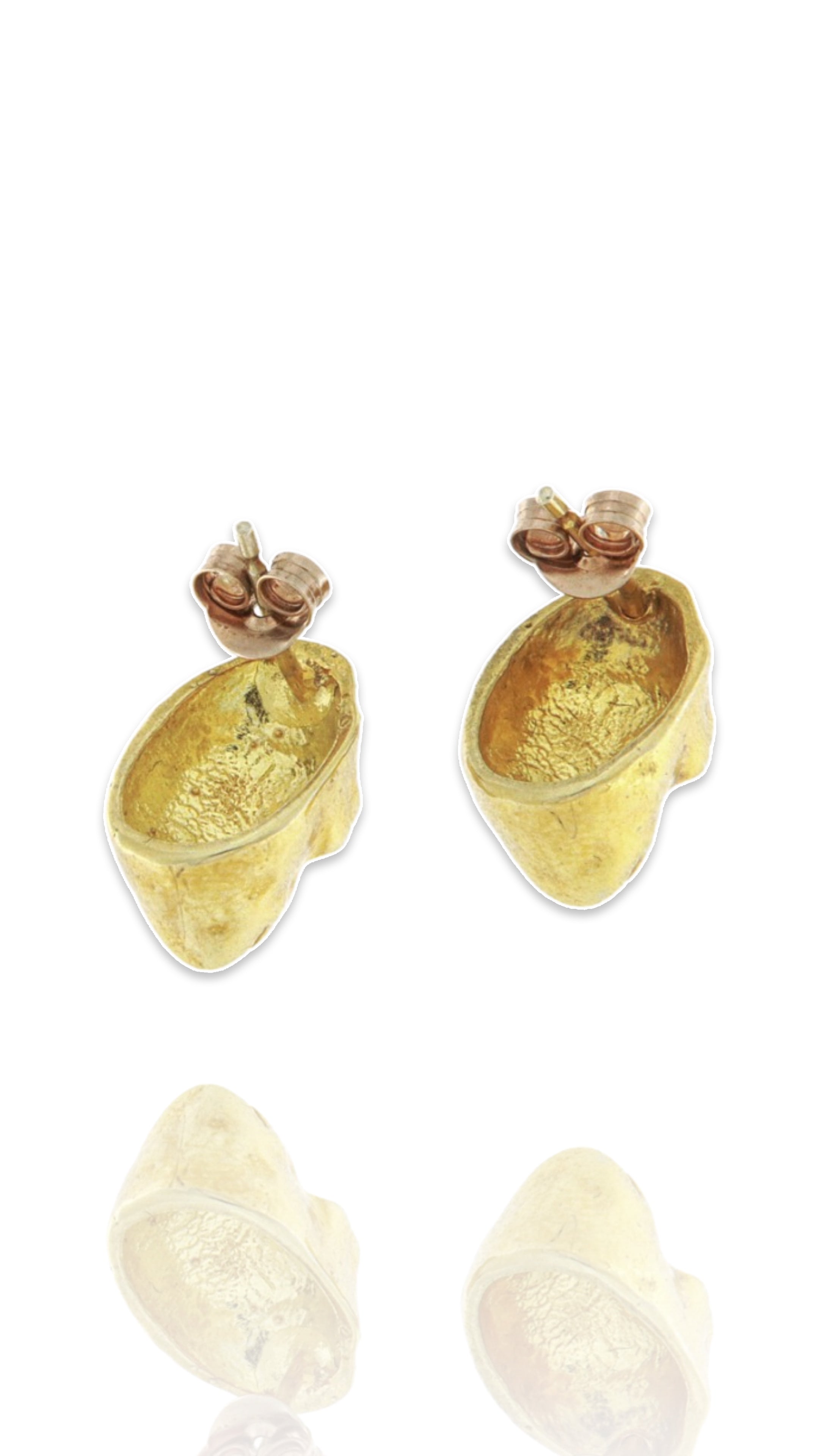 Gorilla 18ct Gold Stud Earring