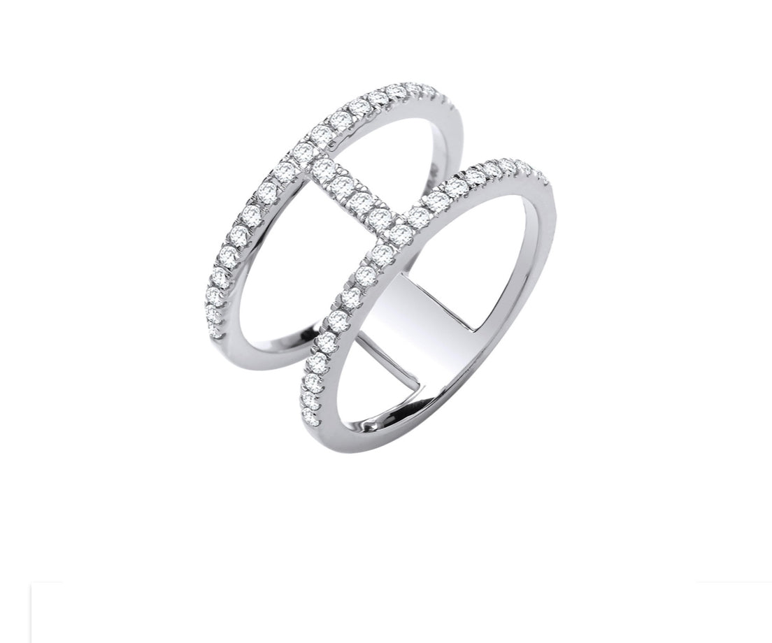 18ct gold Oracle ring