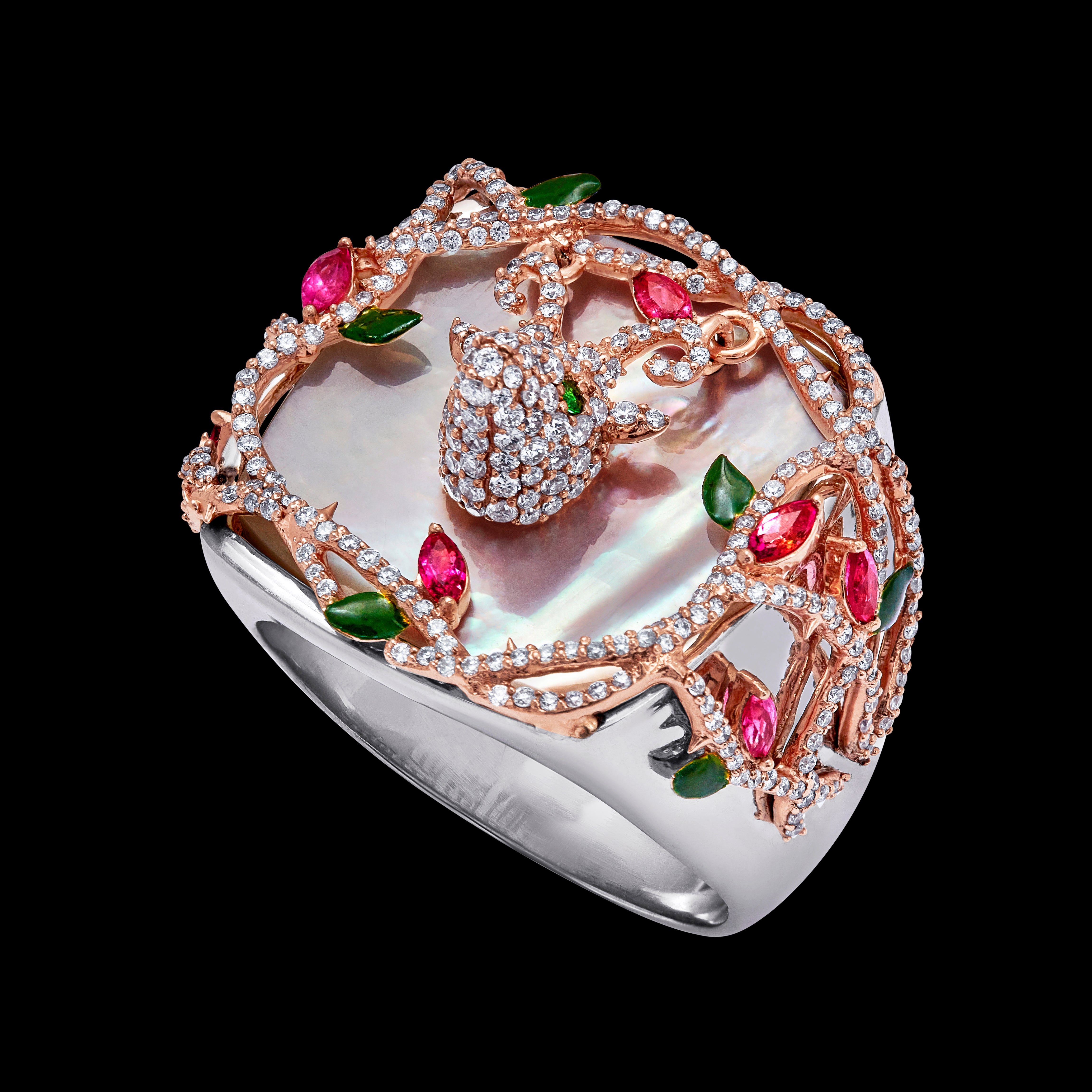 Royal De-Vine Safari Enchanted Gazelle Ring