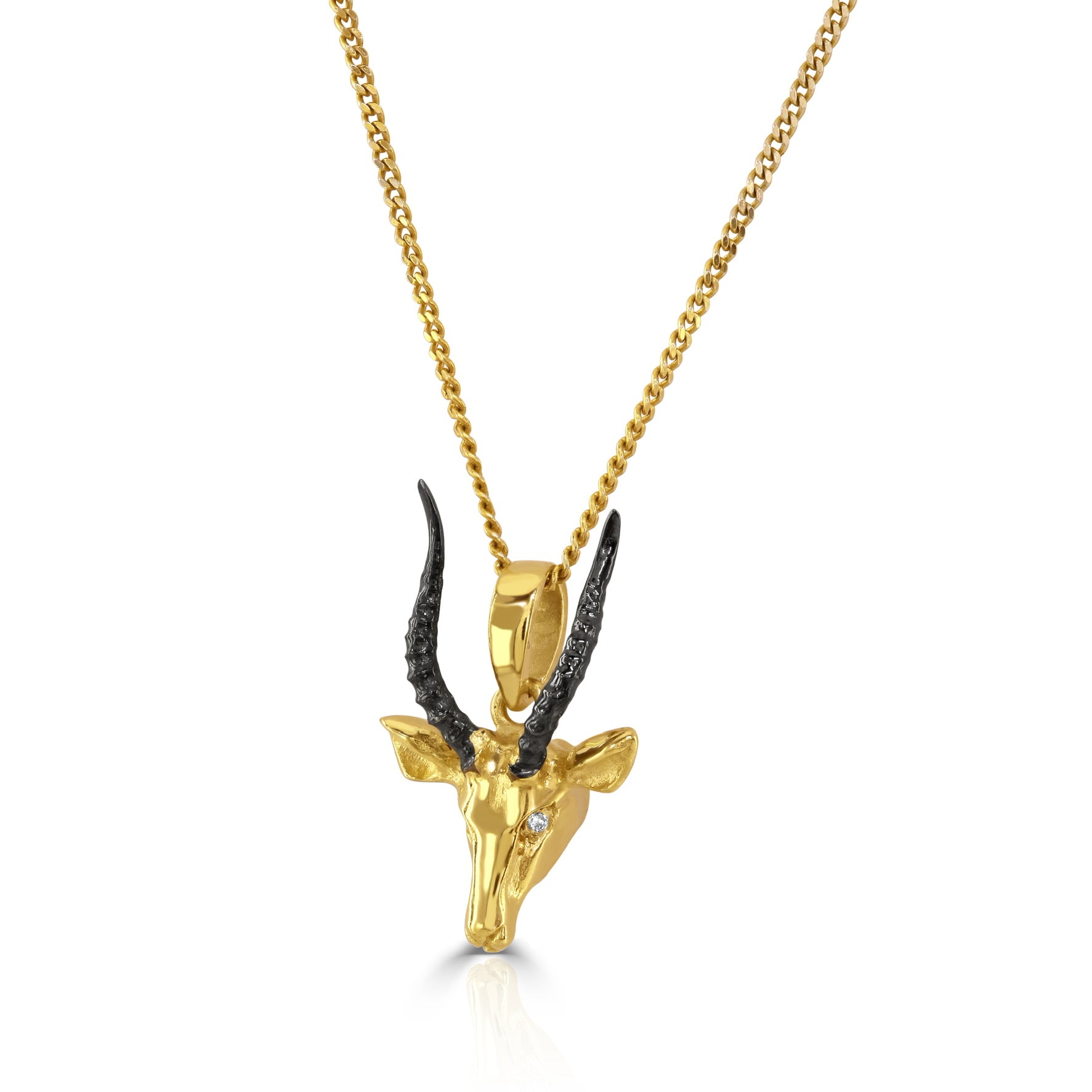Sterling Silver Gazelle necklace