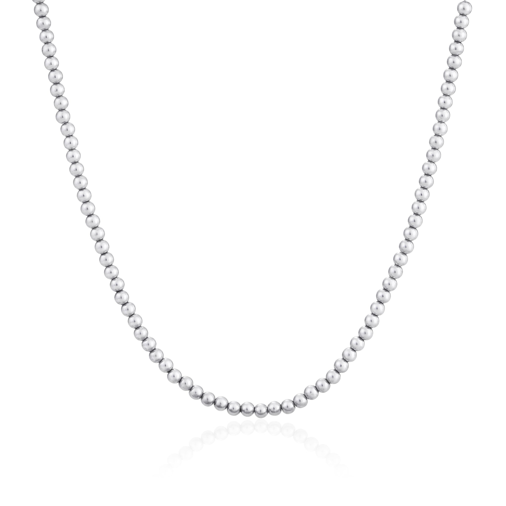 Sterling Silver Bead necklace