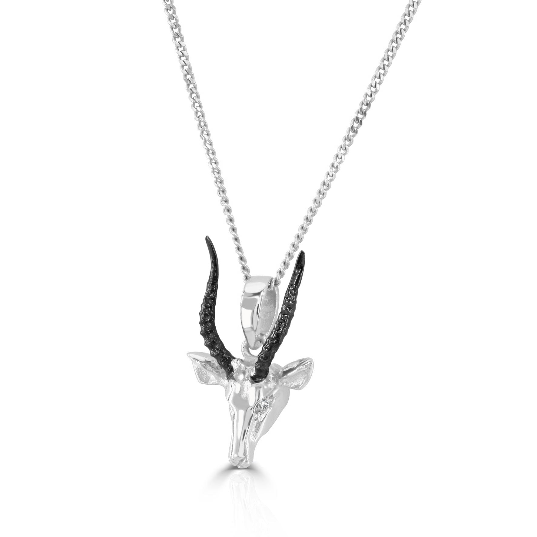 Sterling Silver Gazelle necklace