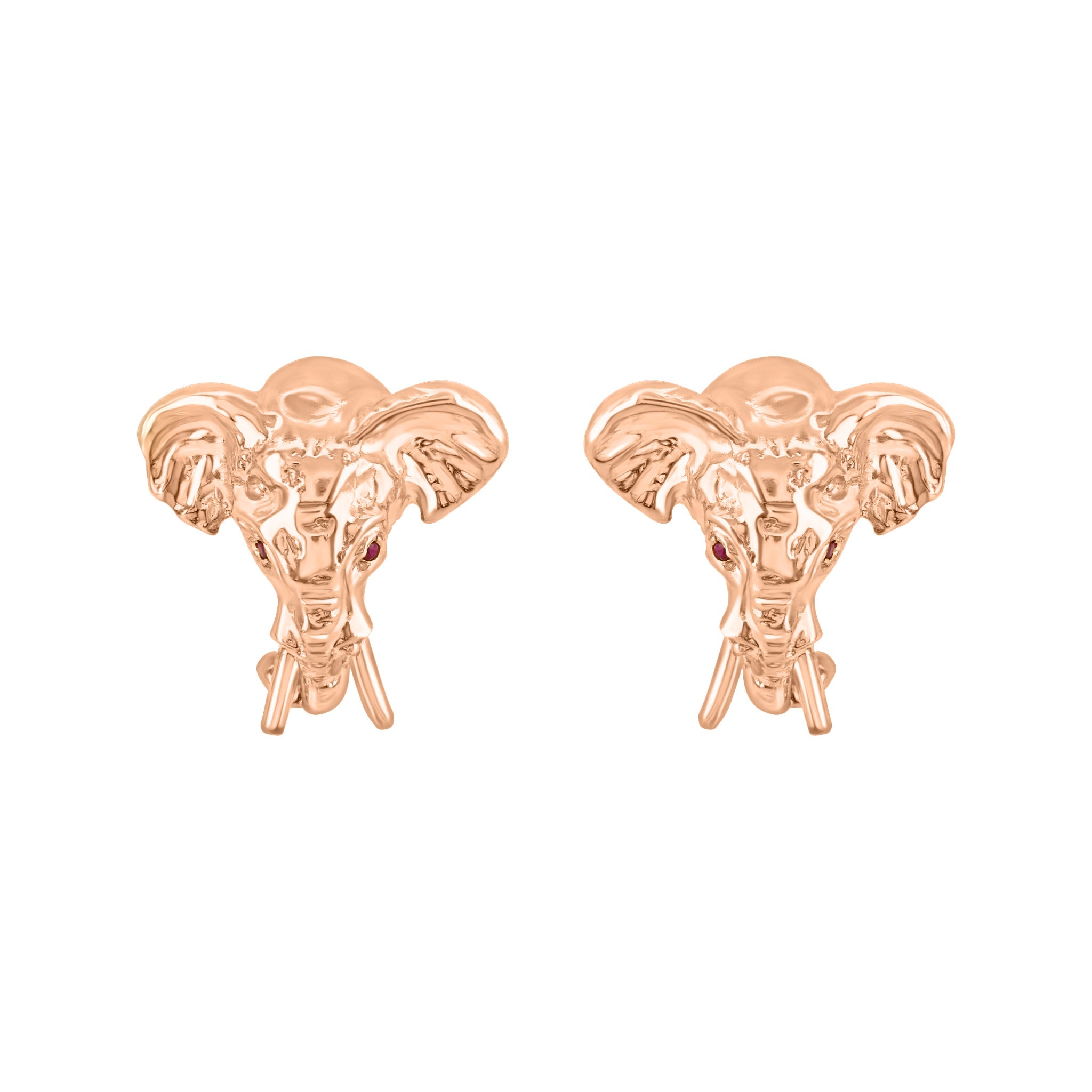 18ct gold Elephant earrings