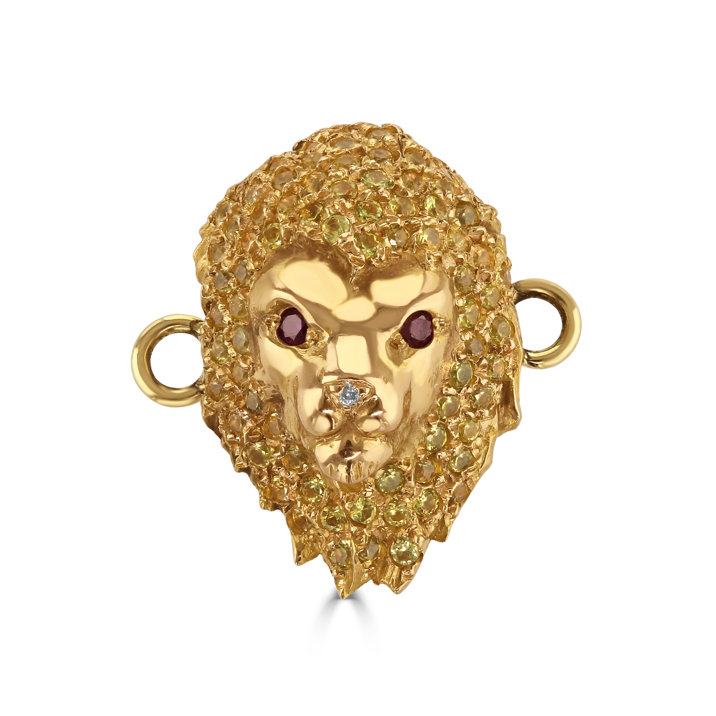 18ct gold Lion charm